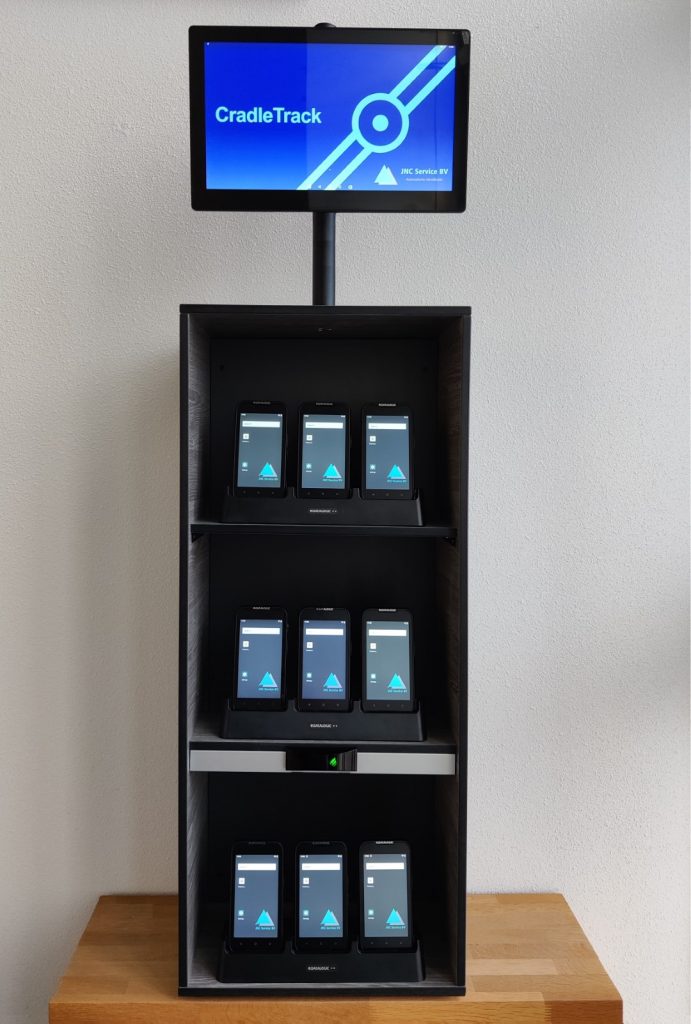 Datalogic Memor 10 - 9-unit oplossing inclusief 15" Android tablet met CradleTrack software